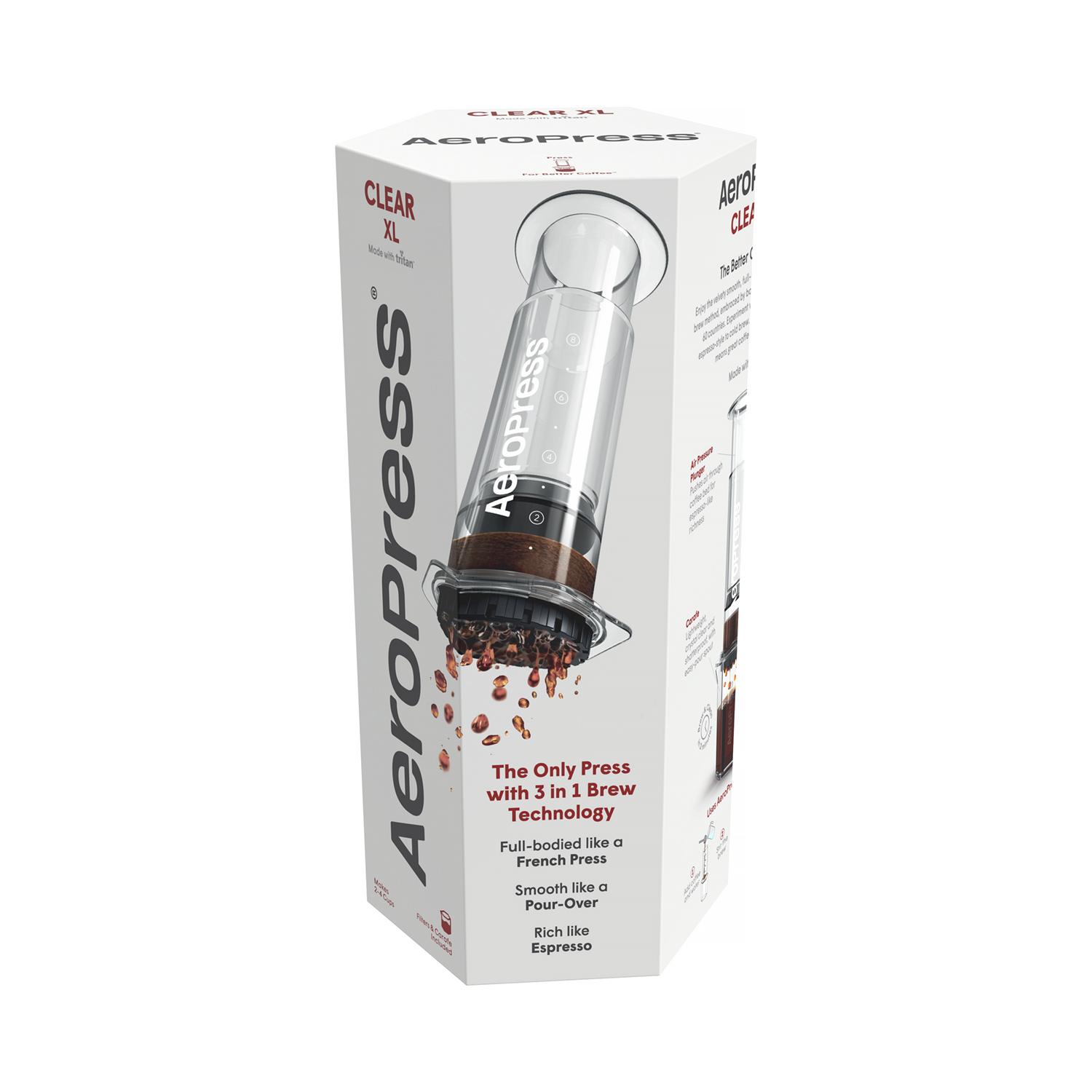 AeroPress Clear XL - Zaparzacz do kawy