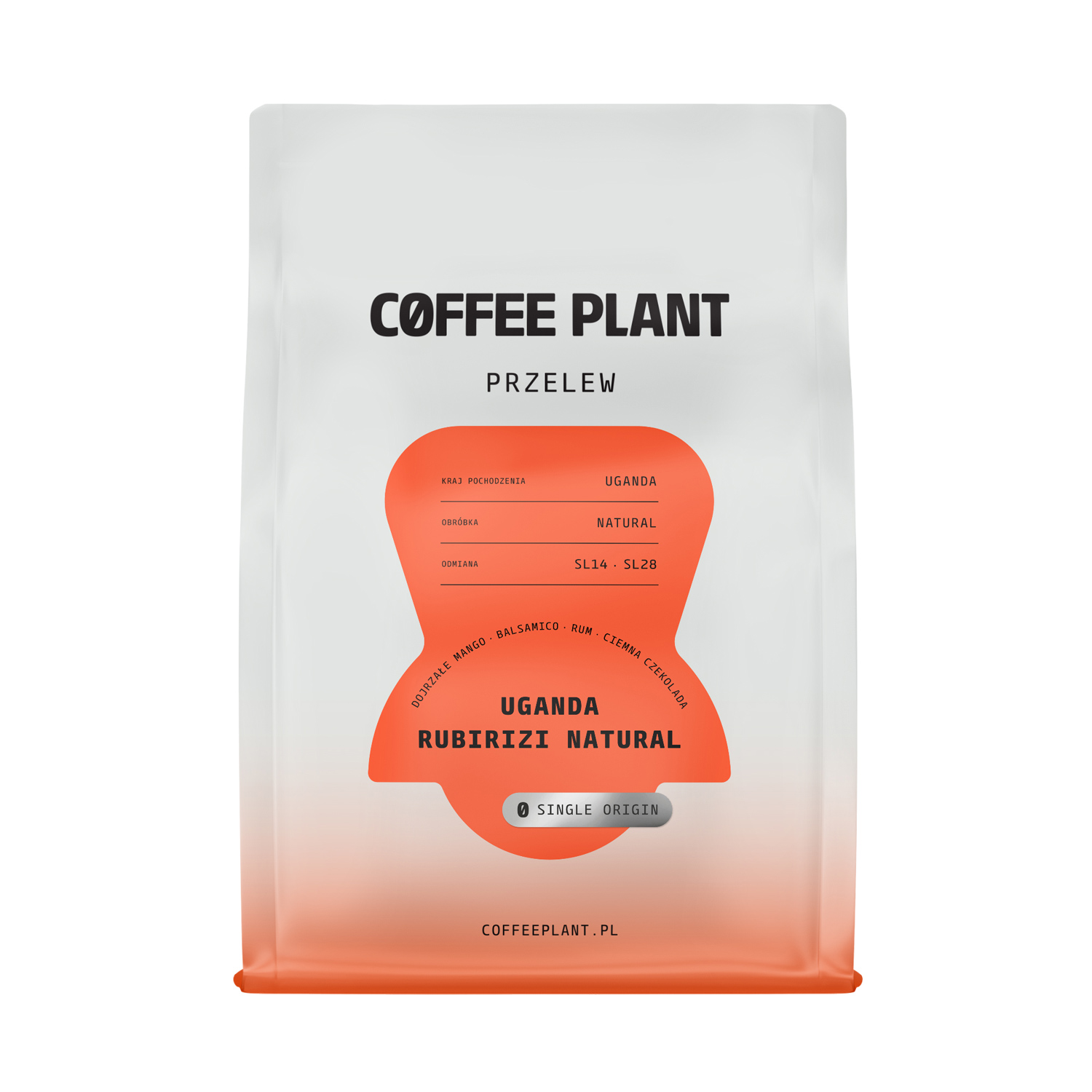 COFFEE PLANT - Uganda Rubirizi Natural Filter 250 g