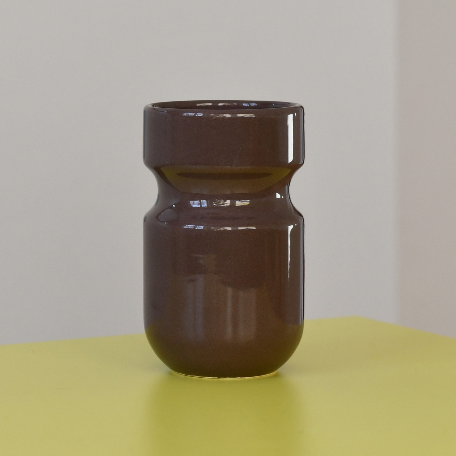 NOT.BAD x Coffeedesk - kubek ceramiczny BAD DOSE brązowy 450 ml