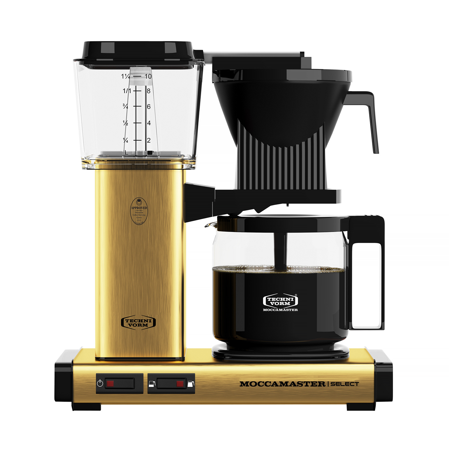 Moccamaster KBG 741 Select - Brushed Brass - Filter Coffee Maker