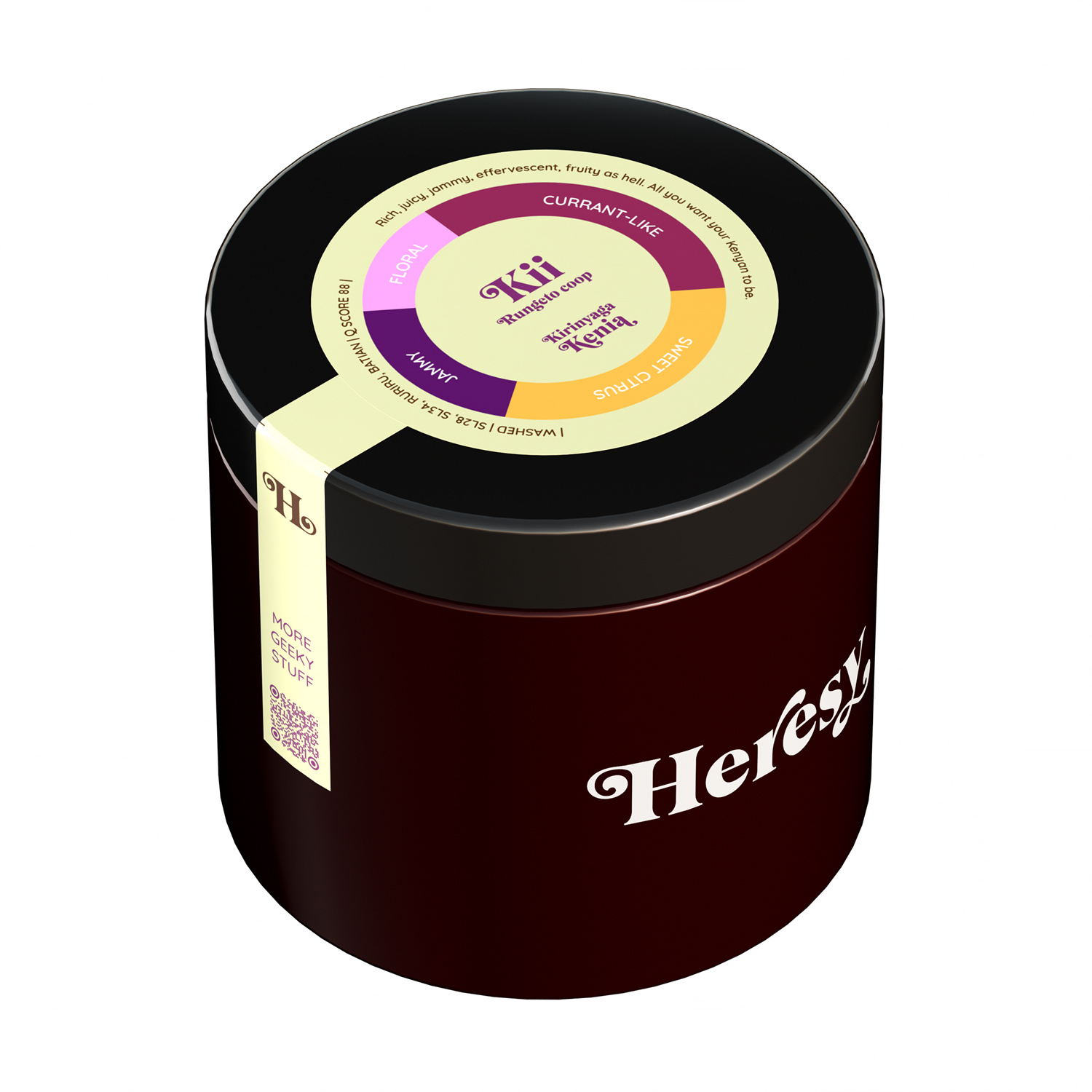 Heresy - Kenya Kii Washed Filter 252 g Heresy - Kenya Kii Washed Filter 252 g