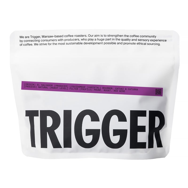 Trigger - Salwador Lyquidambar Natural Filter 250g