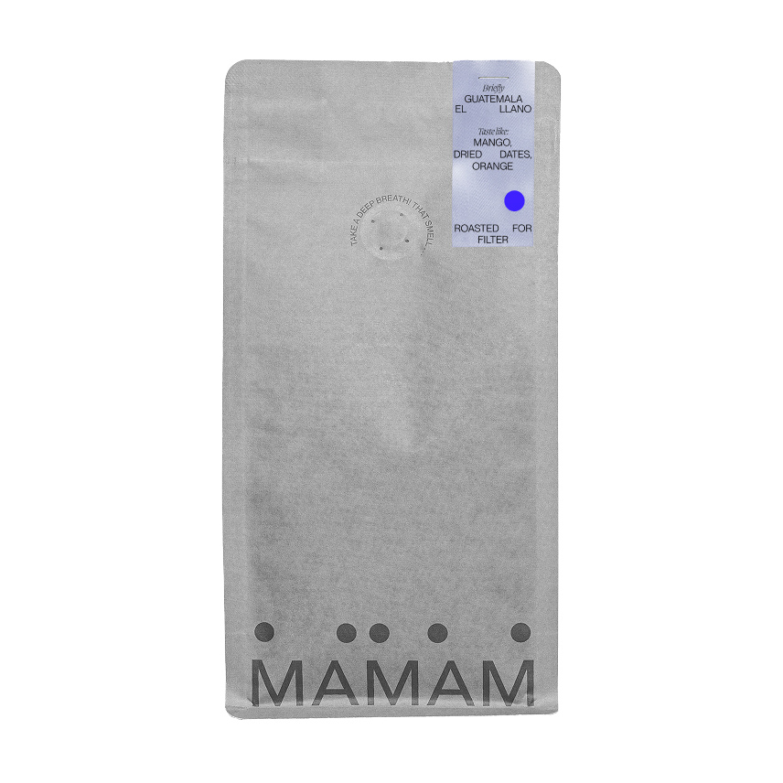 MAMAM - Guatemala Finca El Llano Washed Filter 250 g