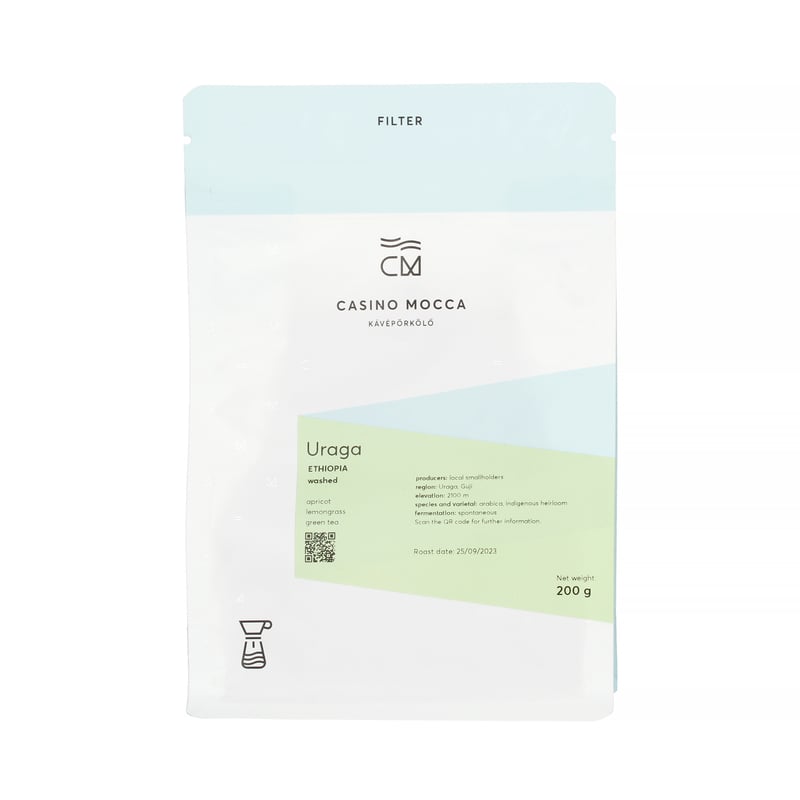 Casino Mocca - Etiopia Uraga Washed Filter 200g