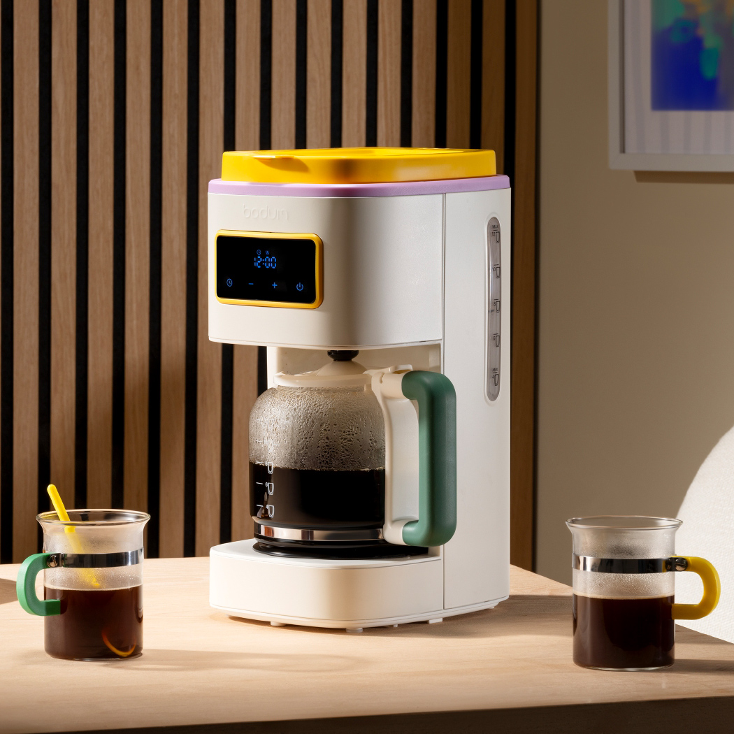 Bodum - Ekspres przelewowy Bistro Biały 1500 ml