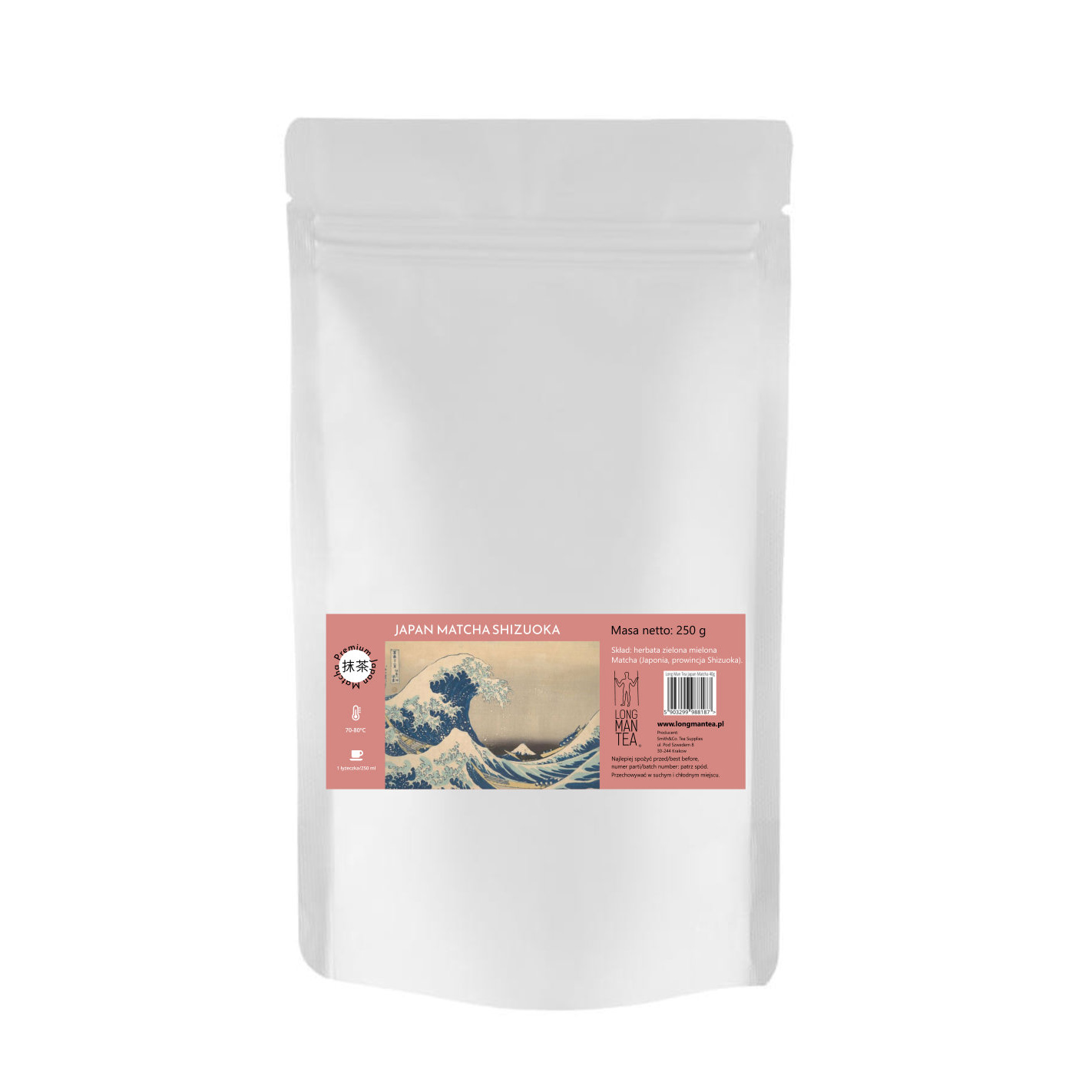 Long Man Tea - herbata matcha Japan Shizuoka 250 g