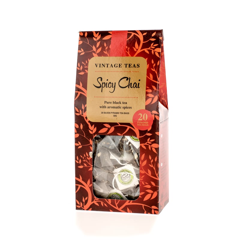 Vintage Teas Spicy Chai - 20 teabags