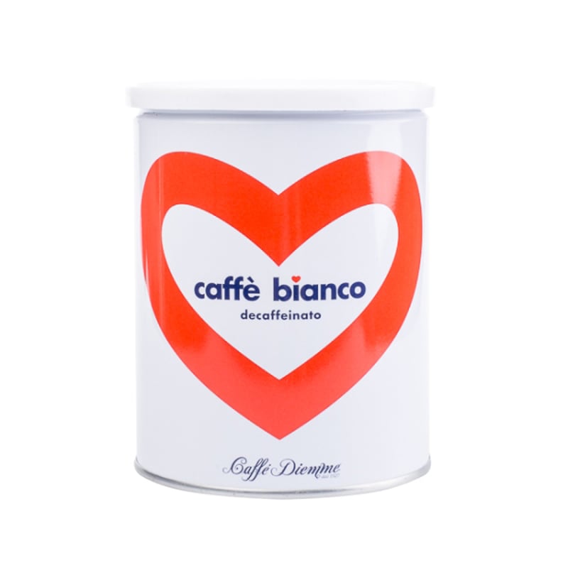 Diemme Caffe - Decaffeinato Miscela Blu Bianco 250g - Kawa bezkofeinowa