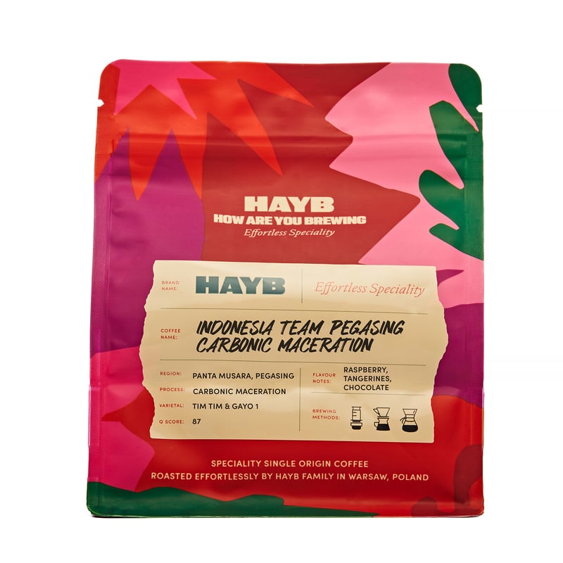 HAYB - Indonezja Team Pegasing Carbonic Maceration Filter 250g