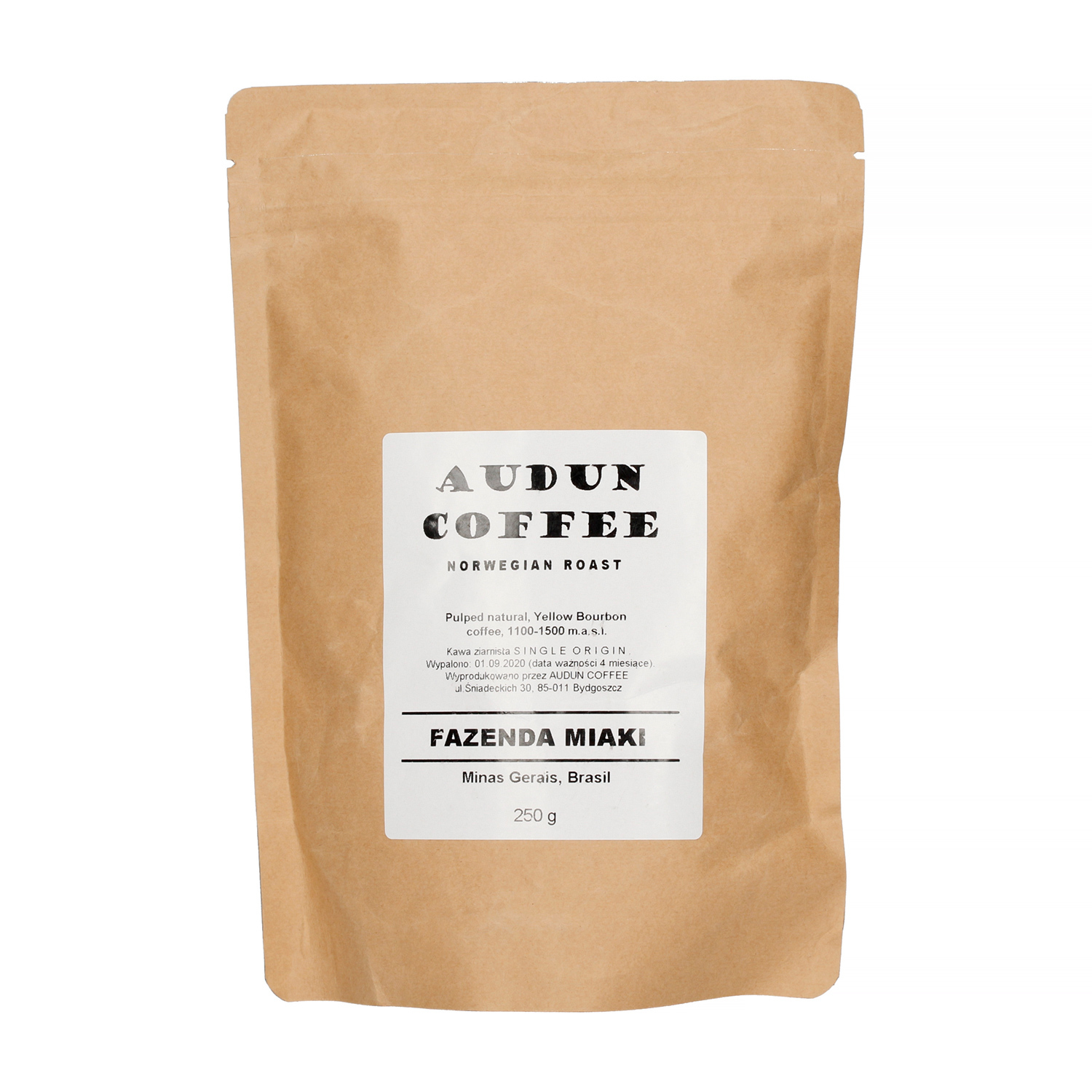 Audun Coffee - Brazil Fazenda Rainha Miaki Filter 250g