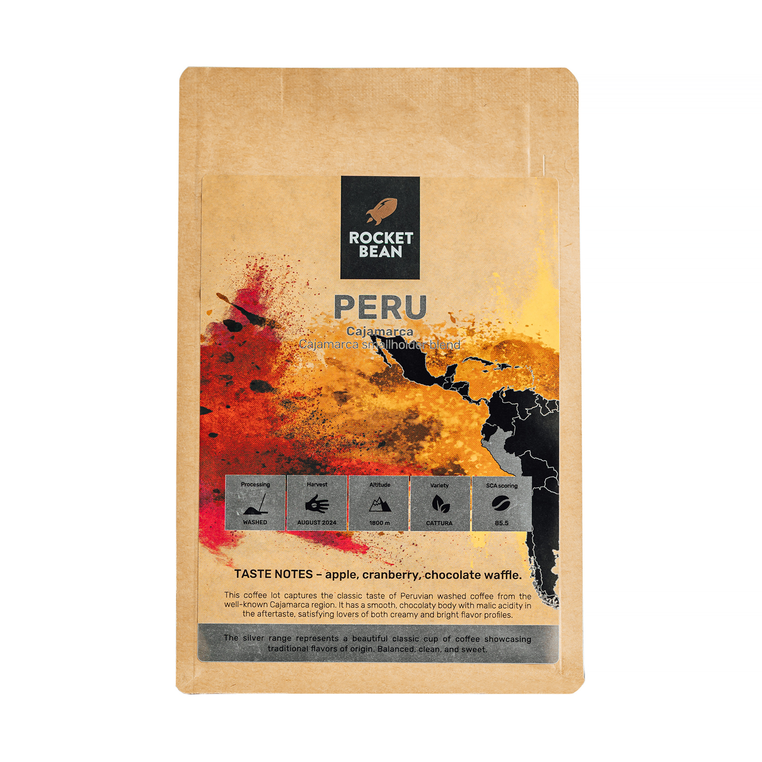 Rocket Bean - Peru Cajamarca Washed Filter 200 g