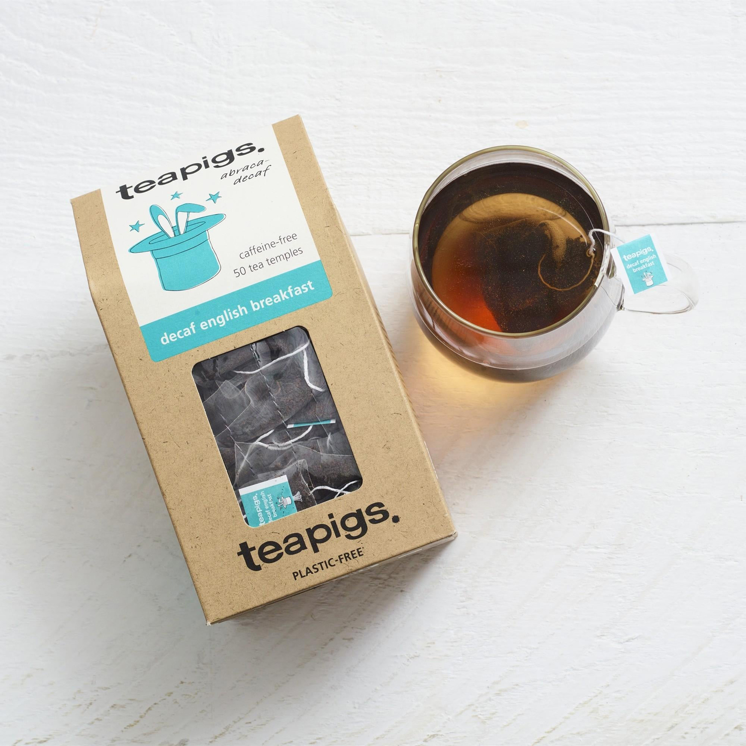 Teapigs - Decaf English Breakfast 50 Sachets