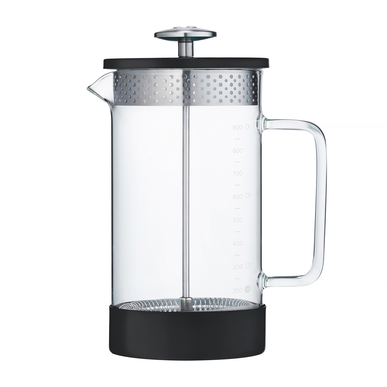 Barista & Co - 8 Cup Core Black - Coffee Press