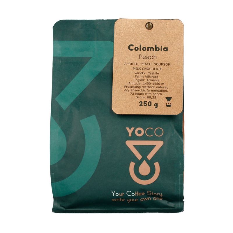 YOCO - Colombia Castillo Peach Filter 250g (outlet)