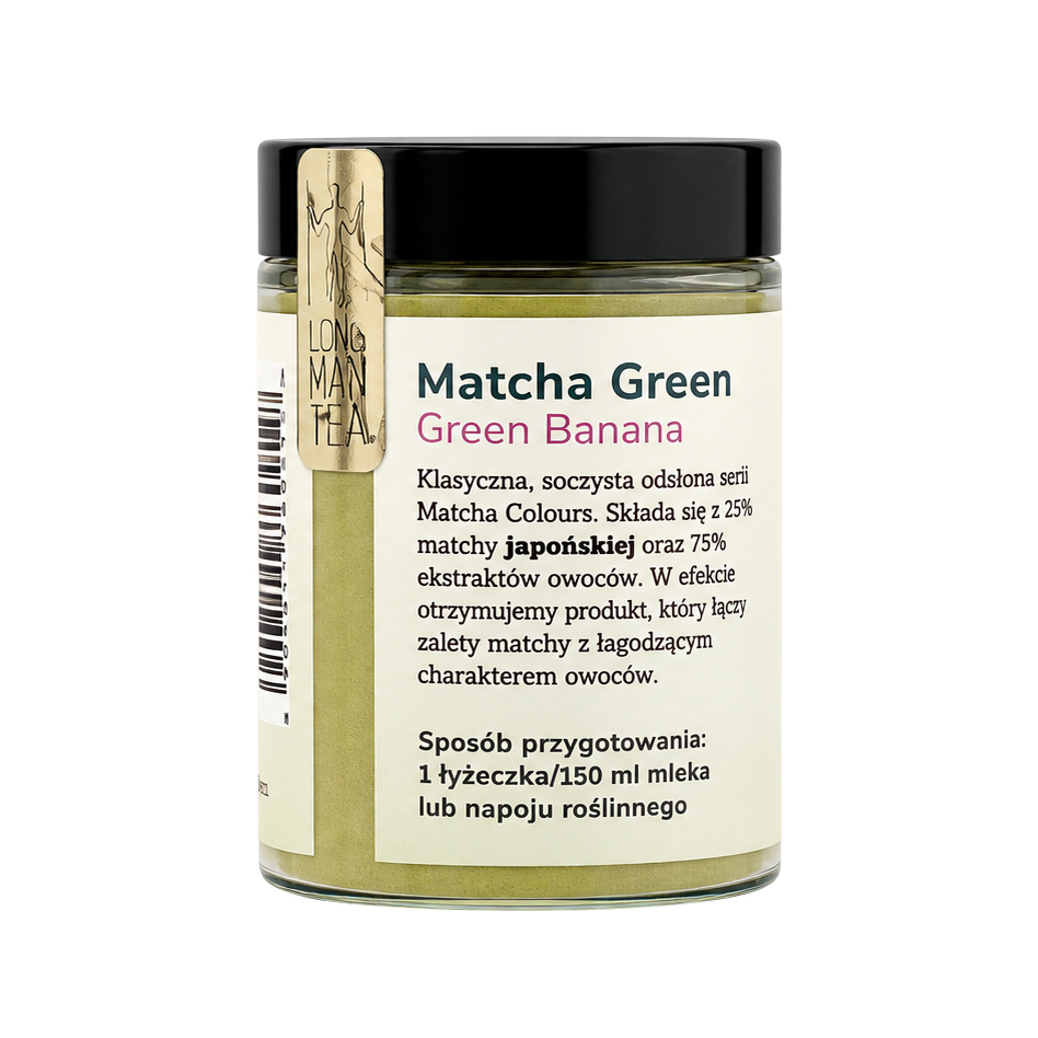 TEA OF THE MONTH: Long Man Tea - Matcha Shades Green Banana 40 g