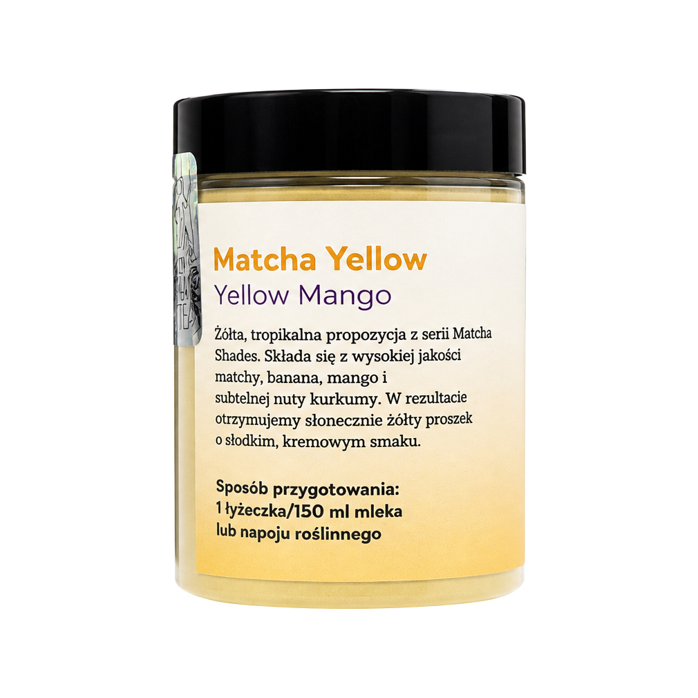 Long Man Tea - herbata zielona Matcha Shades Yellow Mango 40 g