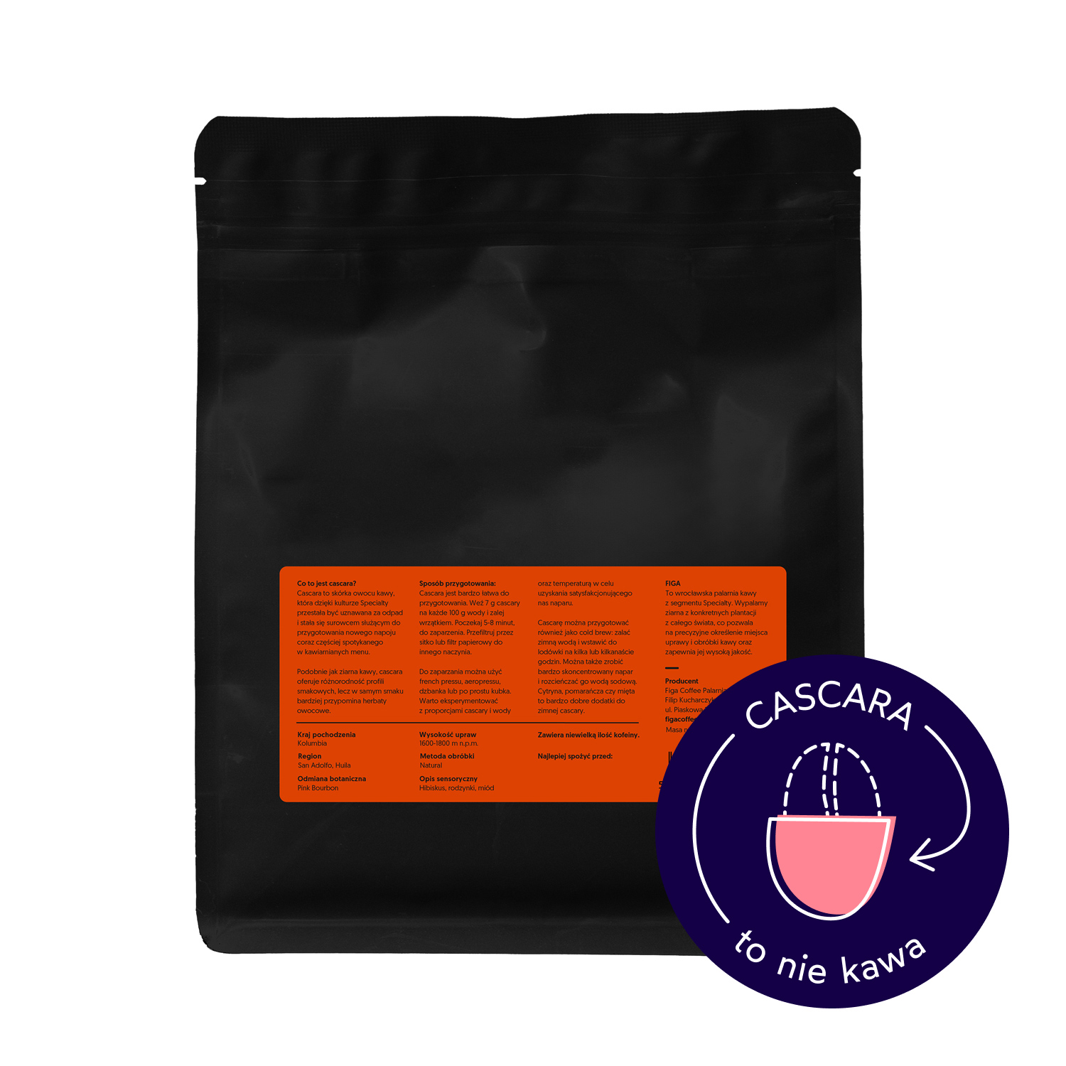 Figa Coffee - Cascara Colombia San Adolfo 200 g