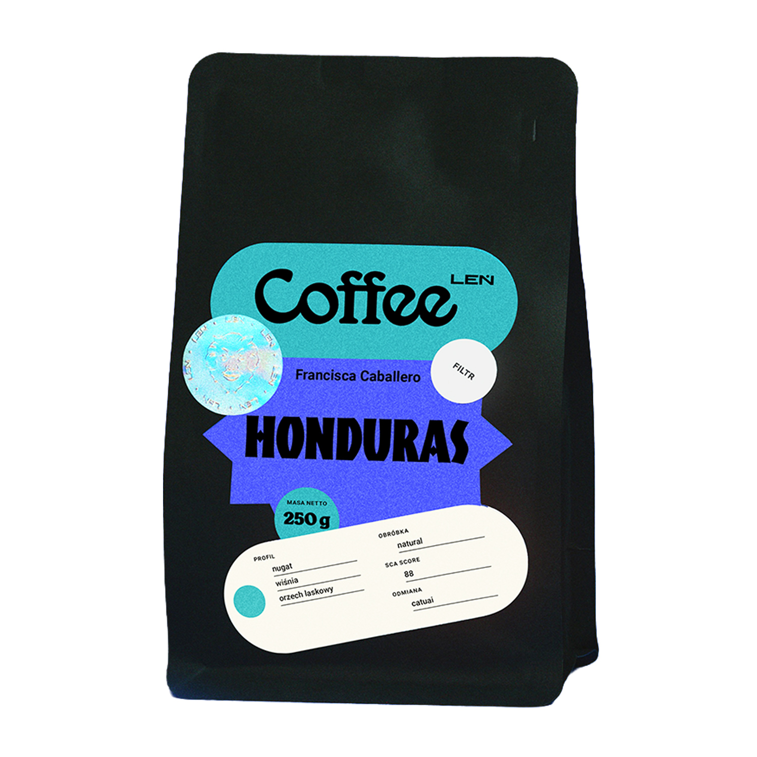 Leń Coffee - Honduras Francisca Caballero Natural Filter 250 g
