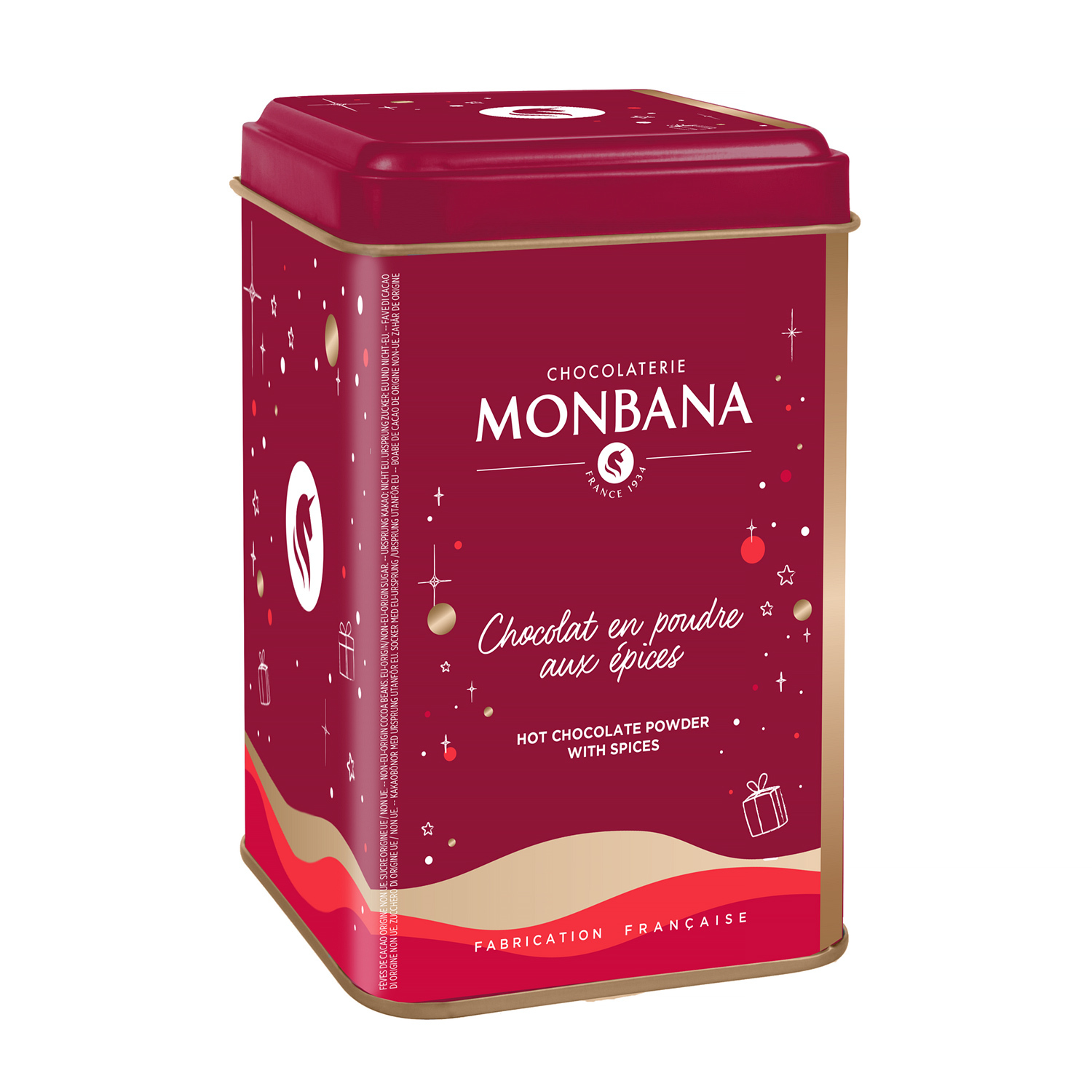 Monbana Christmas Chocolate Powder - Świąteczna czekolada w proszku 250g