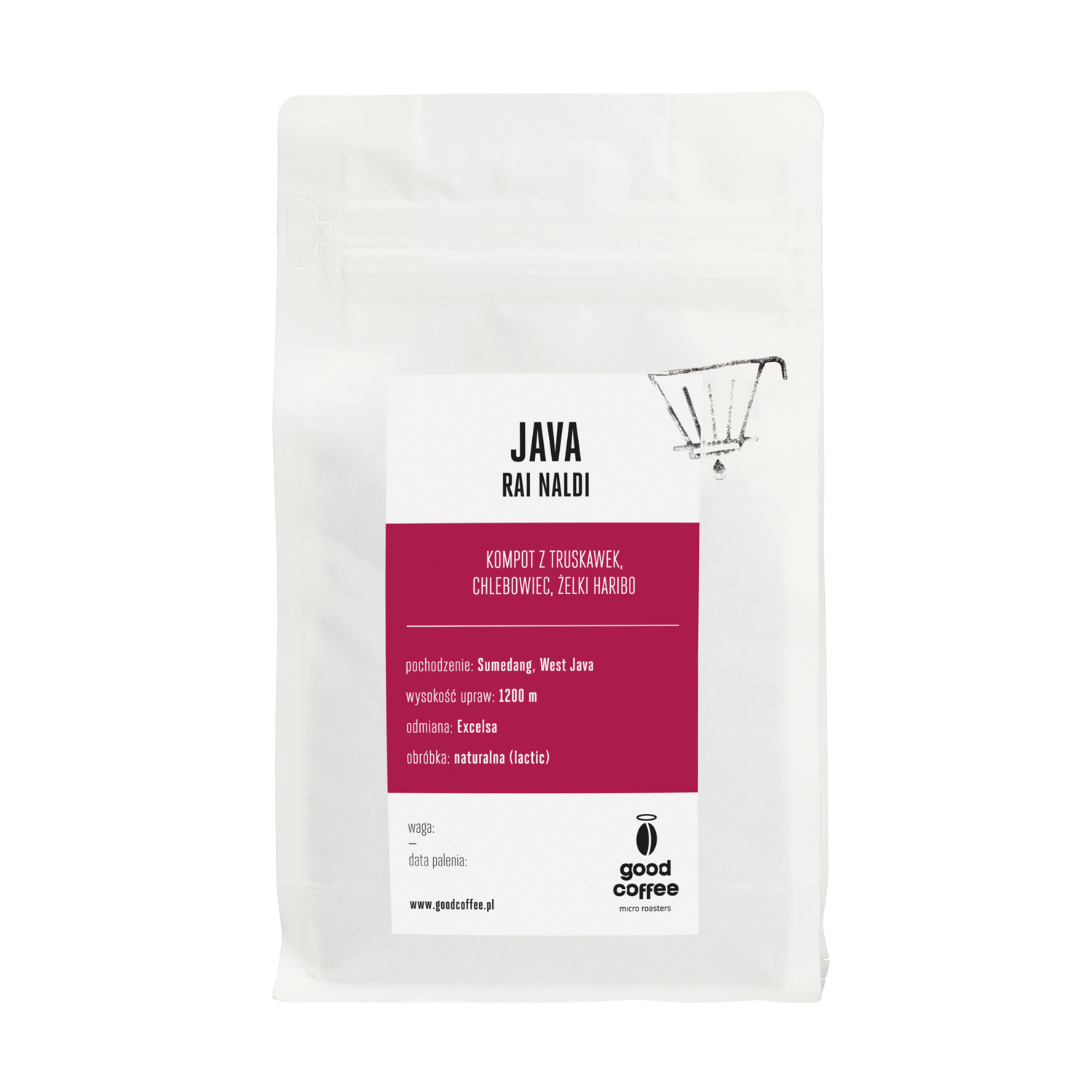 Good Coffee - Java Rai Naldi Natural Lactic Filter 250 g