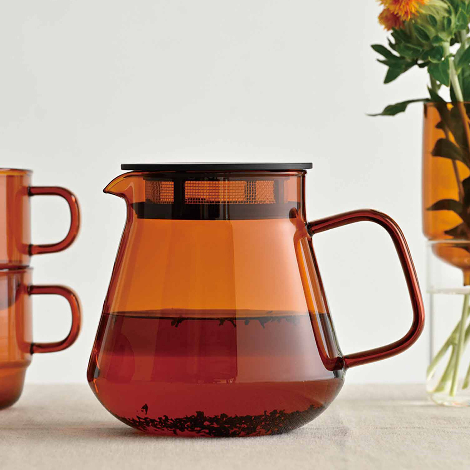 Hario - Colors Tea & Coffee Server Amber 600ml | 2506020035