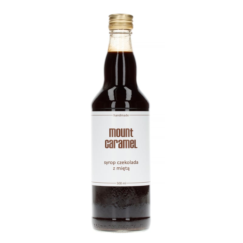 Mount Caramel Dobry Syrop / Good Syrup - Chocolate with mint 500 ml