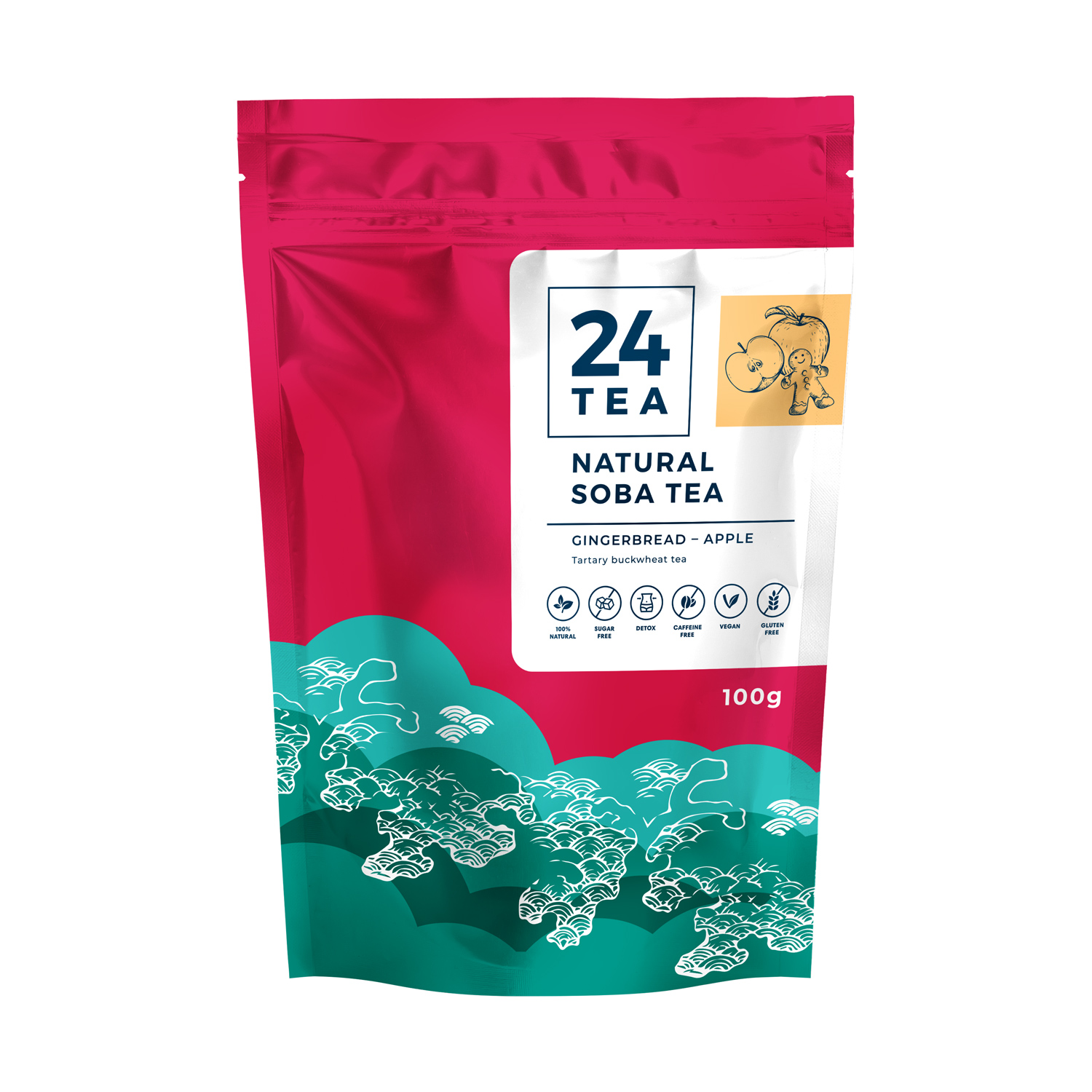 24Tea - herbatka gryczana Gingerbread Apple 100 g