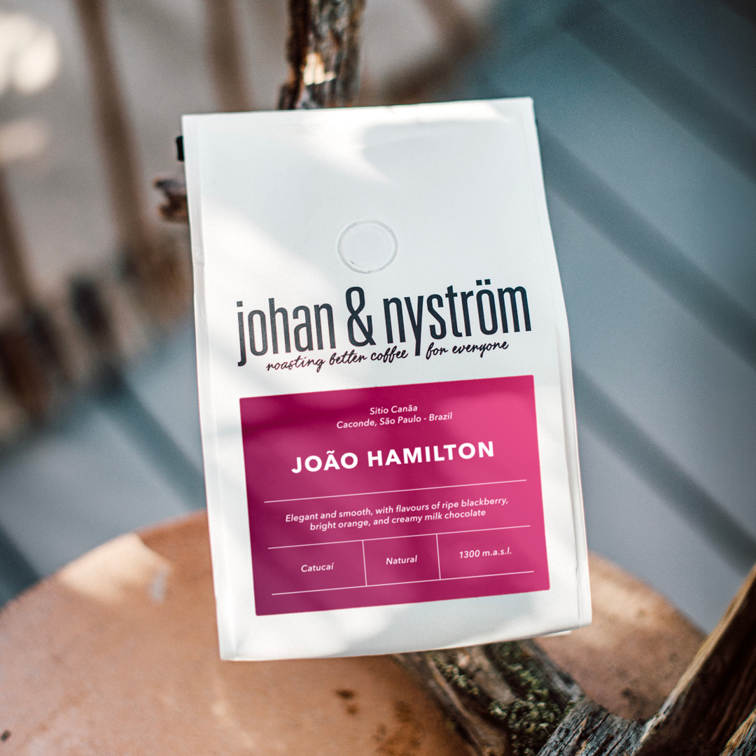 Johan & Nyström - kawa ziarnista Brazylia João Hamilton Natural Filter 250 g