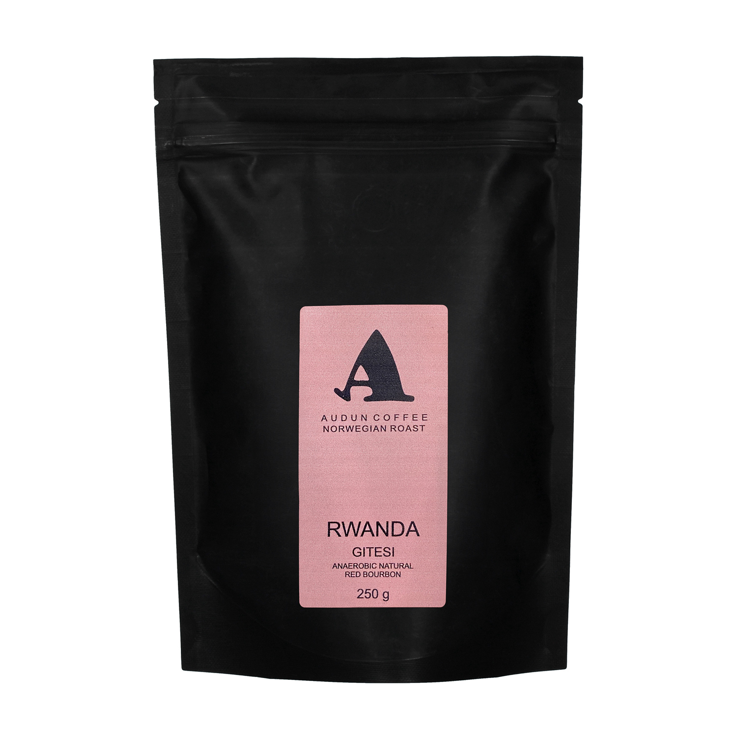 Audun Coffee - kawa ziarnista Rwanda Gitesi Anaerobic Natural Filter 250 g