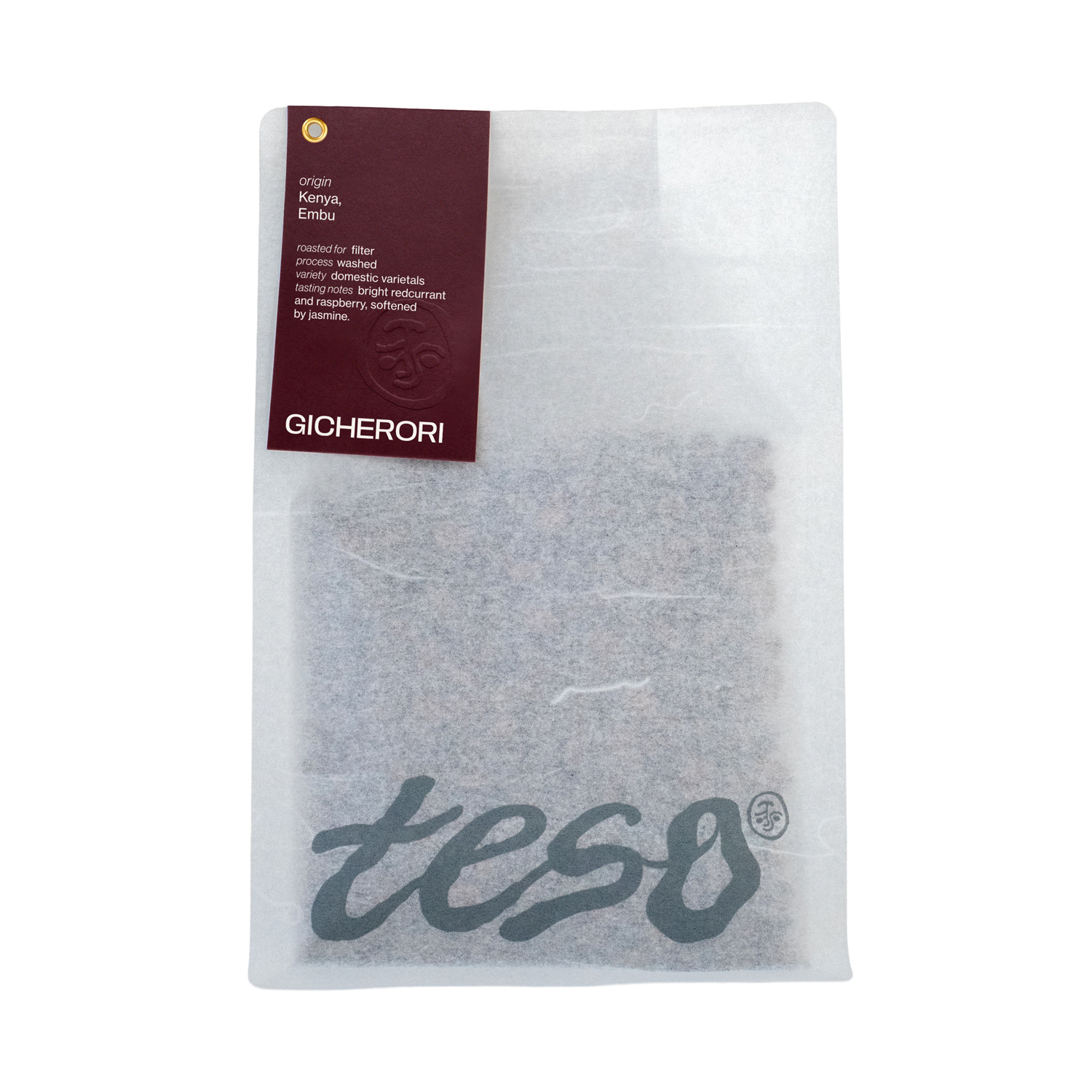 Teso - kawa ziarnista Kenia Gicherori Washed Filter 250 g