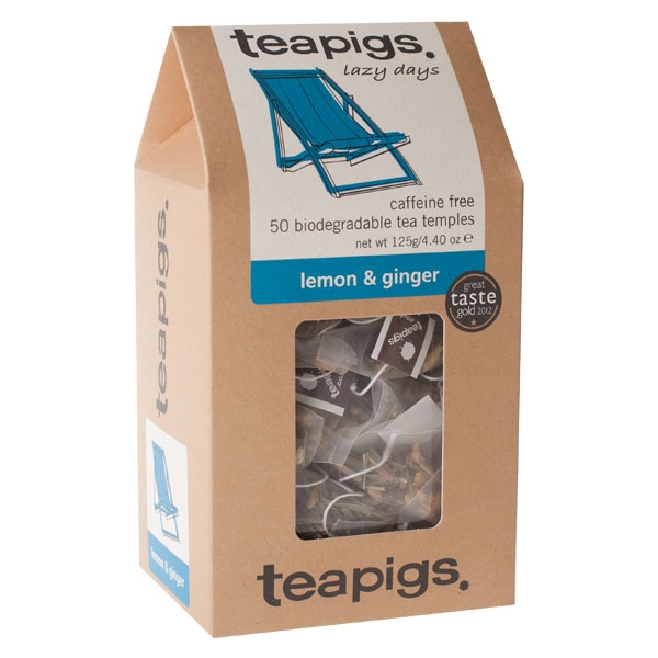 teapigs Lemon & Ginger - 50 Tea Bags