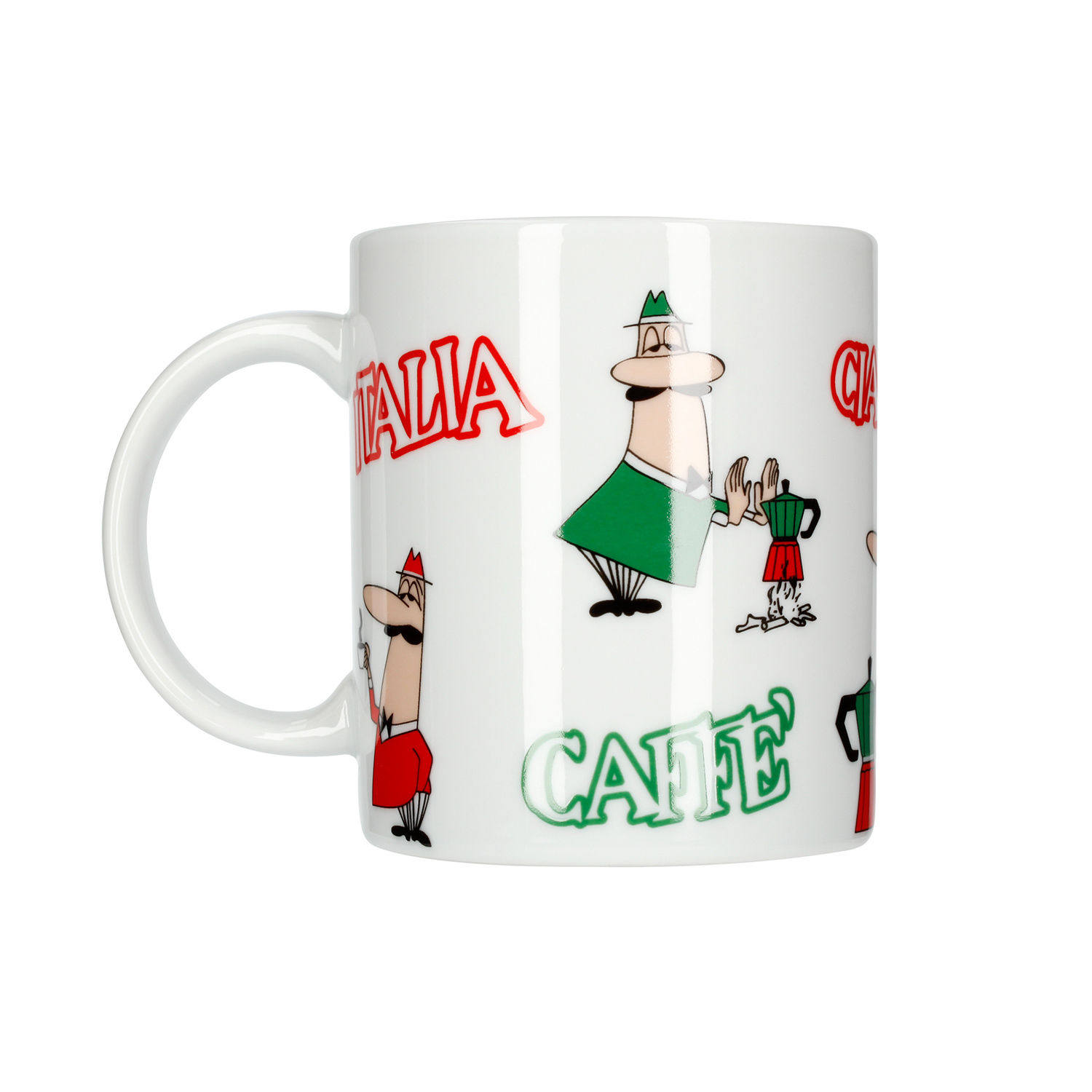 Bialetti - Italia Tricolore Omino Mug