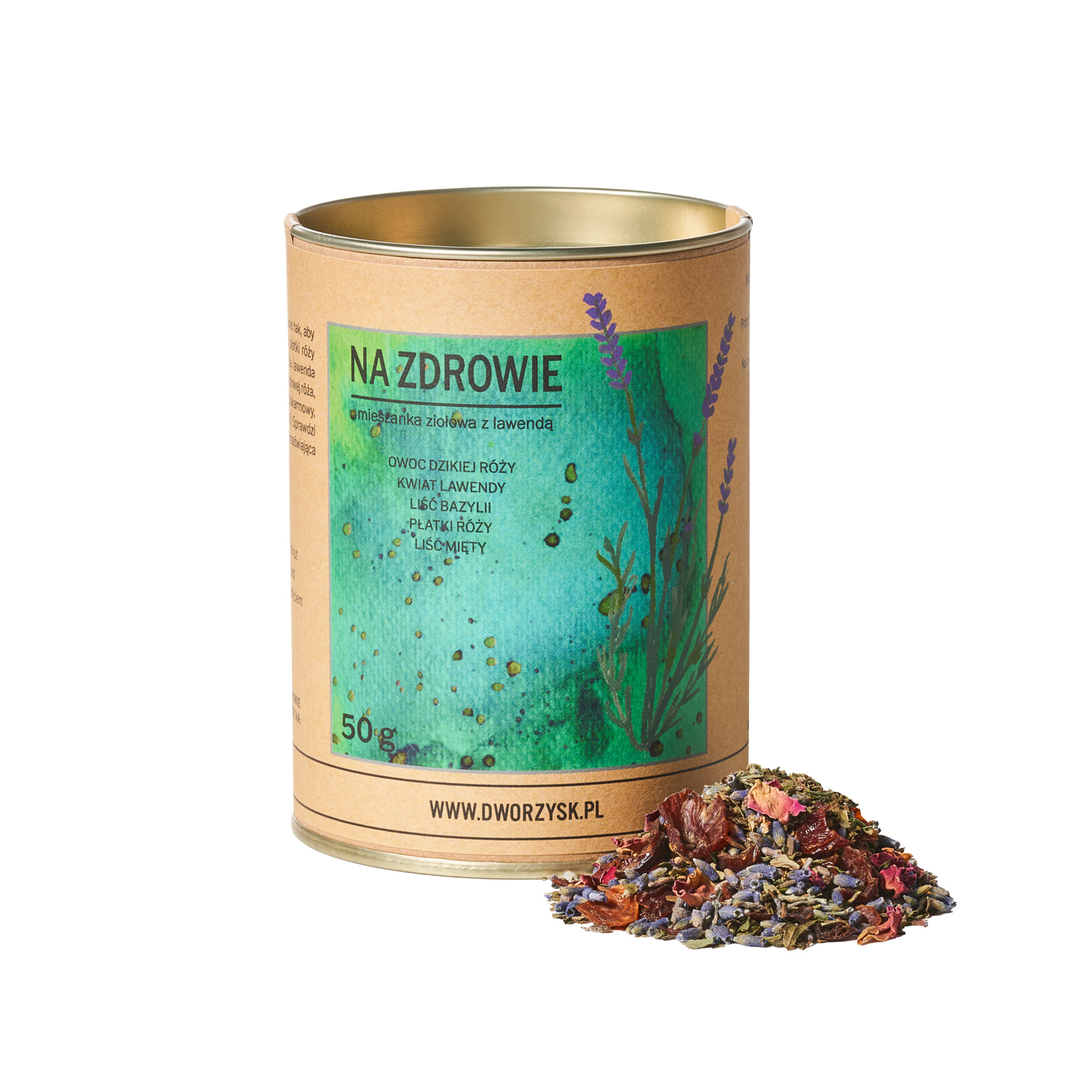 Dworzysk - herbata ziołowa sypana Na Zdrowie 50 g
