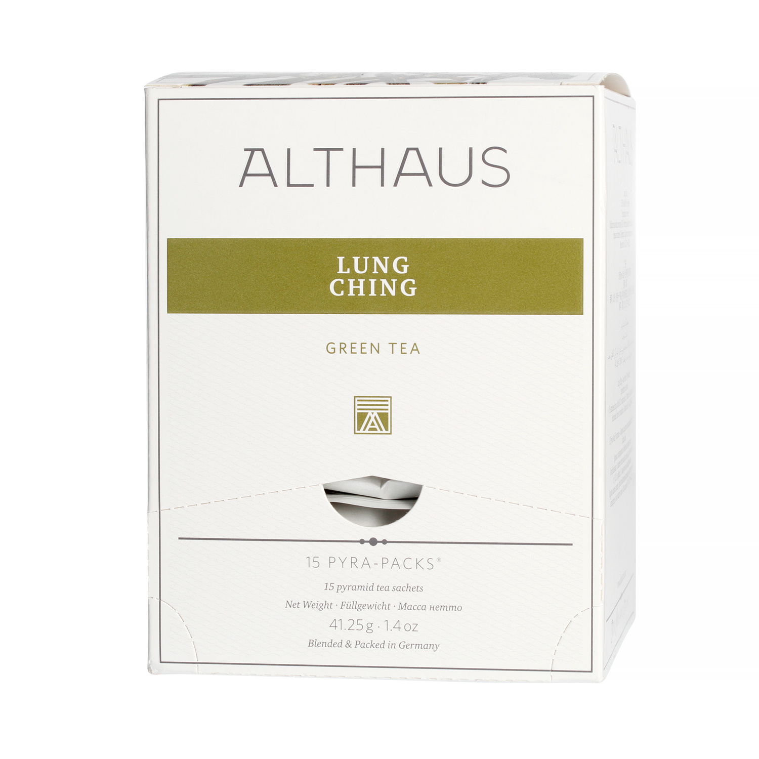 Althaus - Lung Ching Pyra Pack - 15 Tea Pyramids