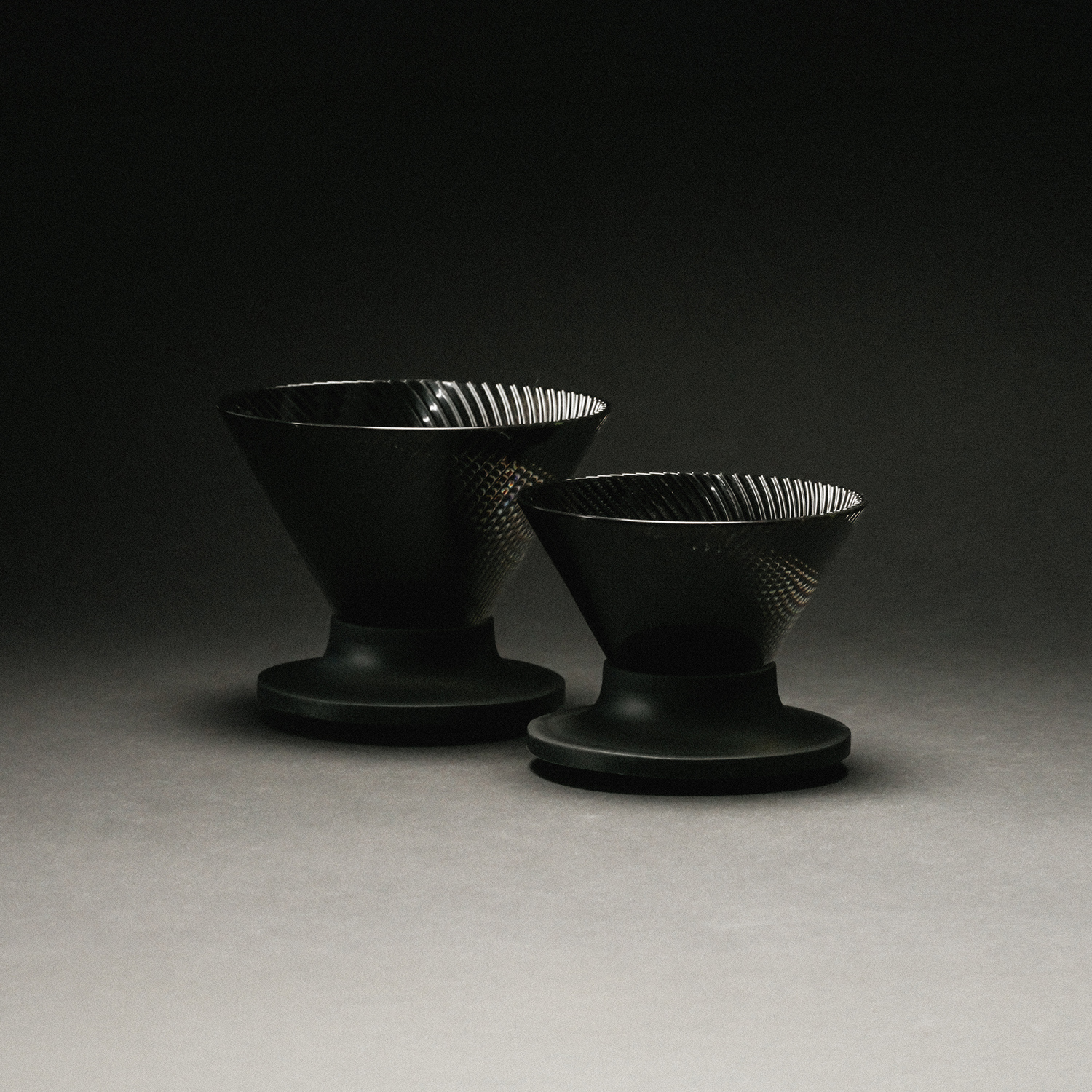 Hario - NEO V60-01 Tritan Coffee Dripper - Black