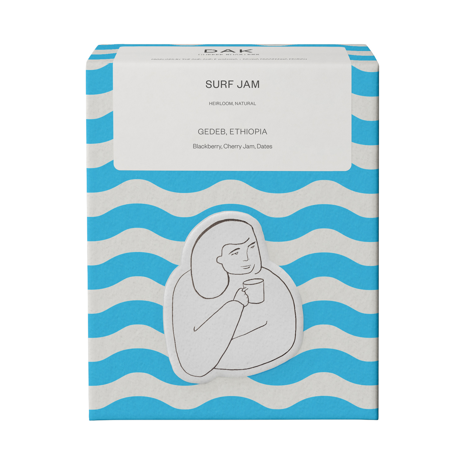 DAK Coffee Roasters - Ethiopia Surf Jam Natural Filter 250 g