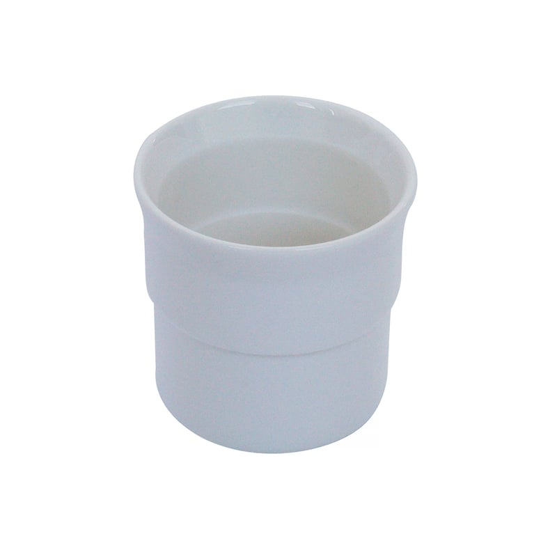 April - Ceramic Cup 200ml White