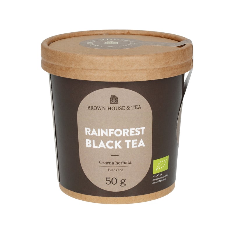 Brown House & Tea - Rainforest Black Tea - Herbata sypana 50g