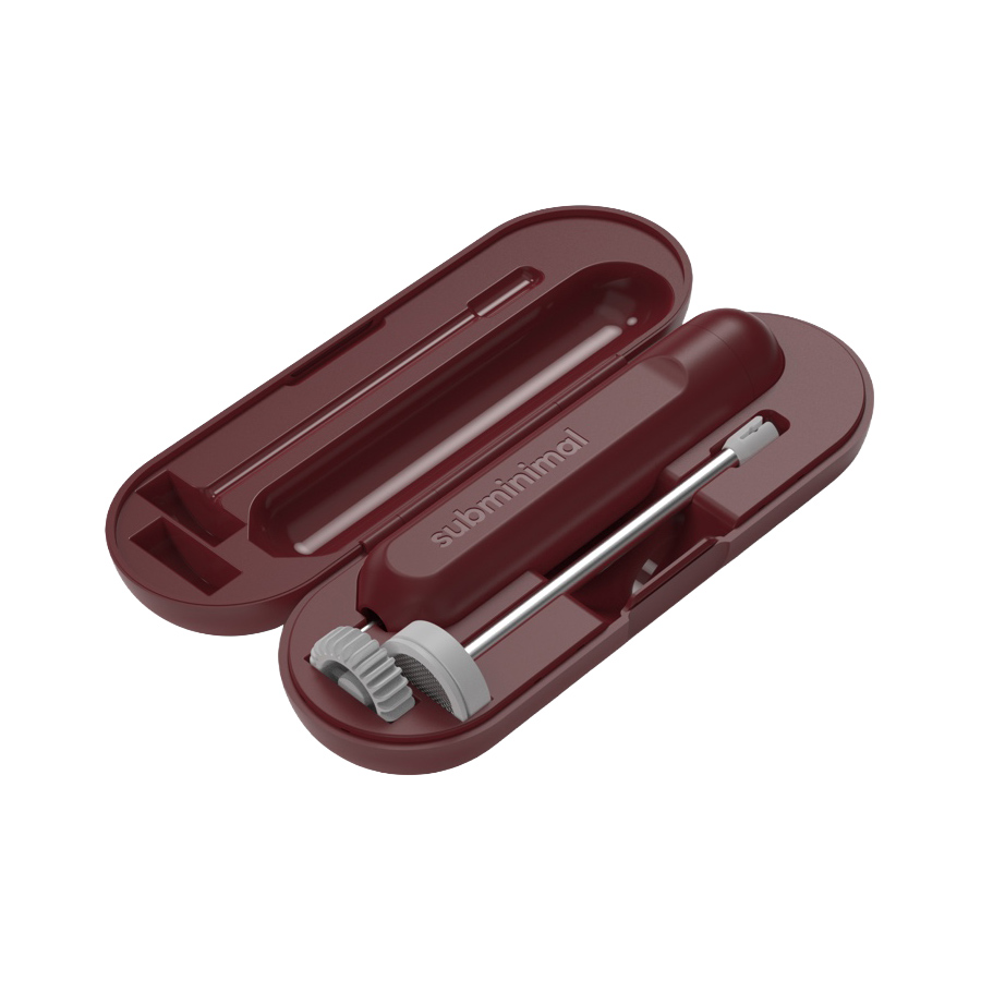 Subminimal - Manual Milk Frother NanoFoamer GO Cabernet 