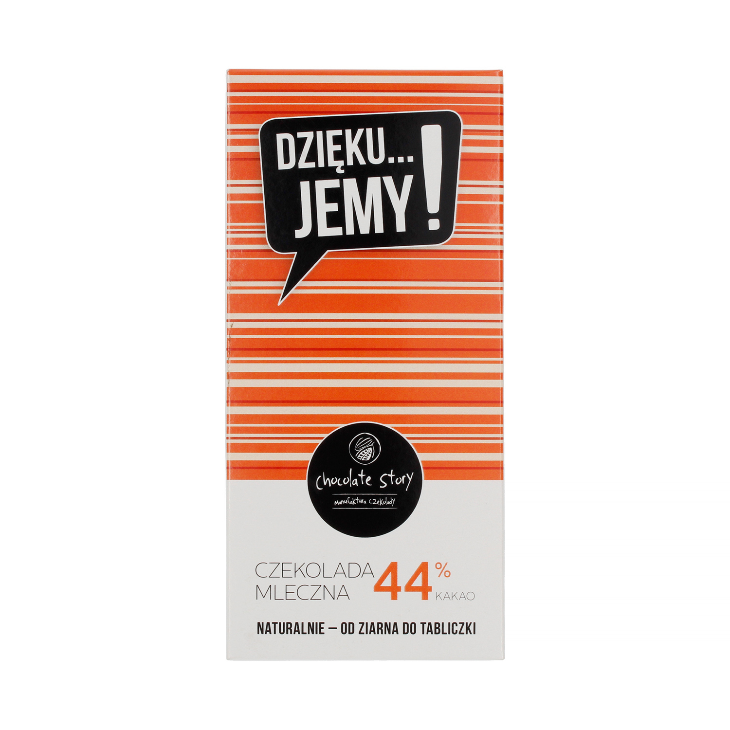 Manufaktura Czekolady - Chocolate 44% DZIĘKU...JEMY!