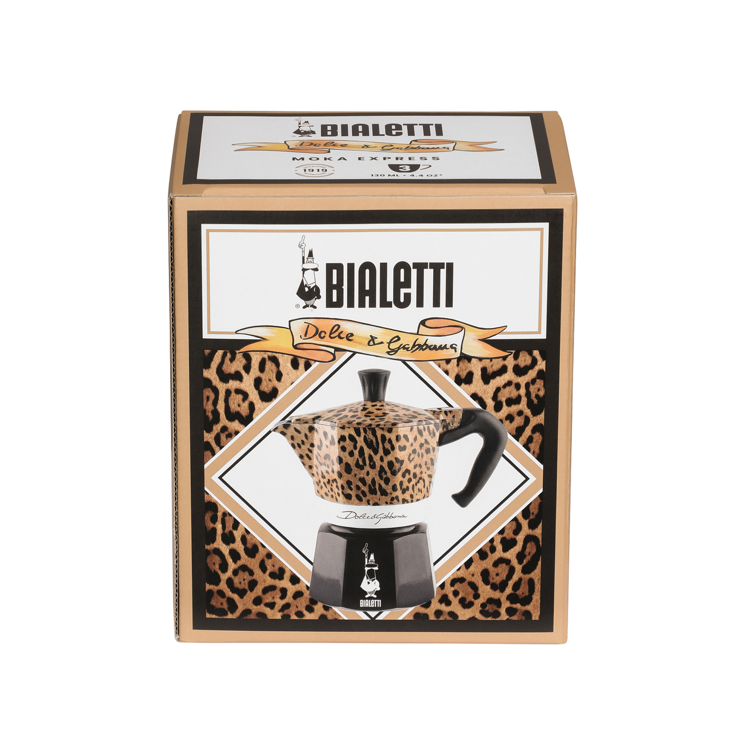 Bialetti Dolce & Gabbana - kawiarka Moka Express Leopardo 3tz 
