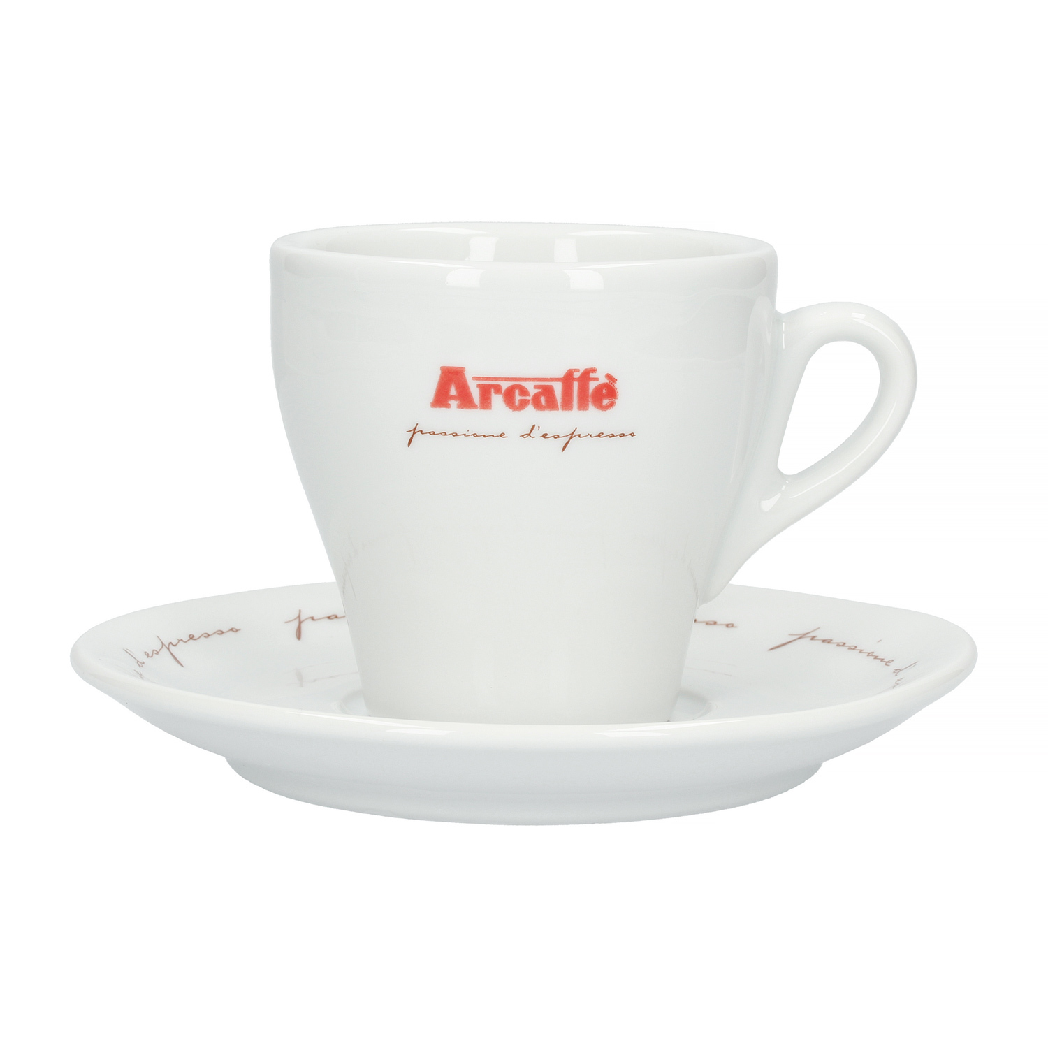 (FOC) Arcaffe - Porcelanowa filiżanka ze spodkiem do cappuccino