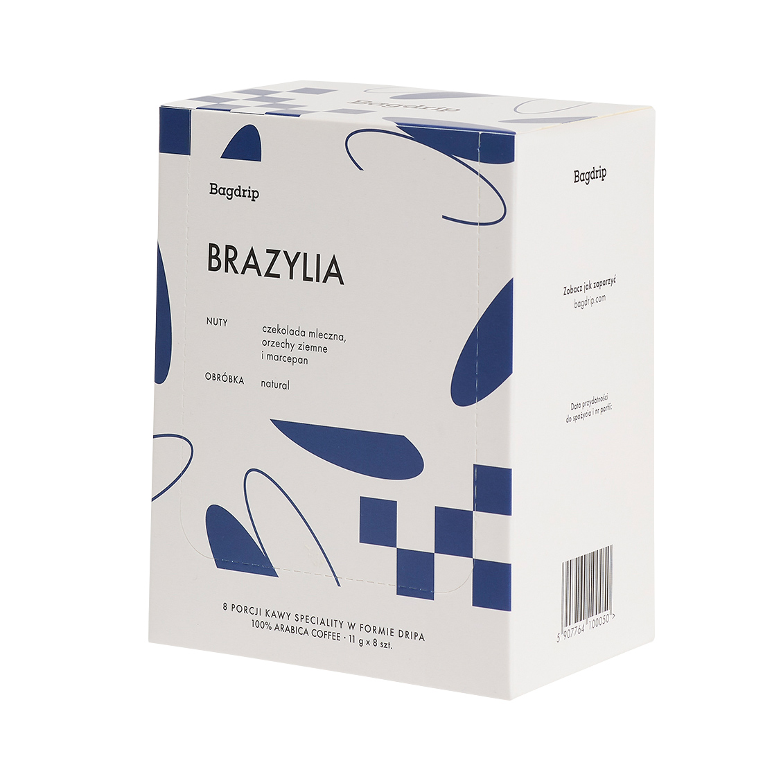 Bagdrip - kawa w saszetkach Brazylia Box - 8 saszetek 11 g