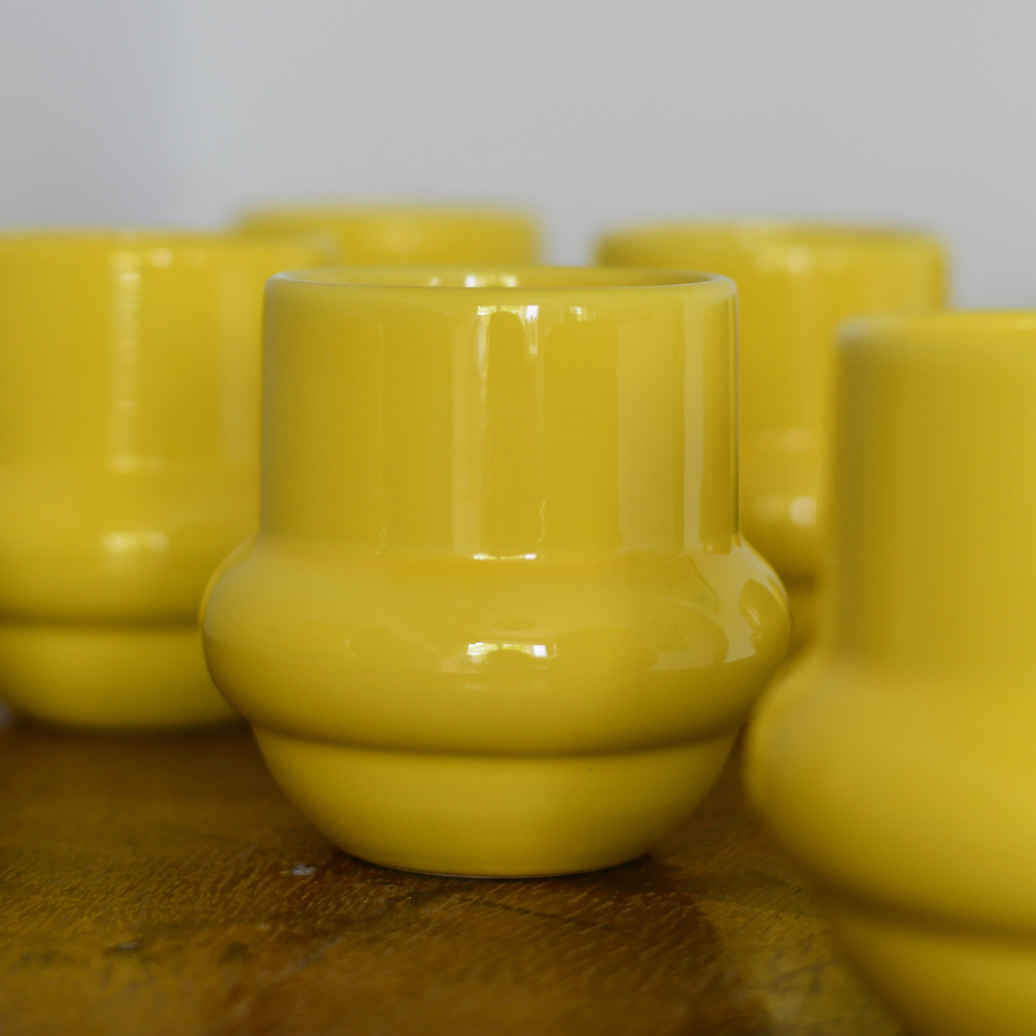 NOT.BAD - kubek ceramiczny BAD IDEA wypukły żółty 350 ml