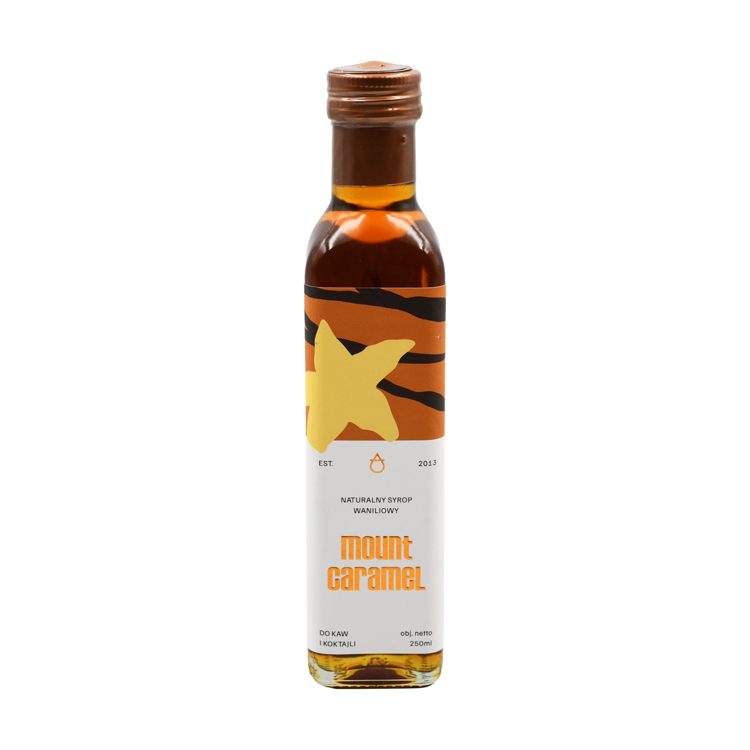 Mount Caramel - Syrop waniliowy 250 ml