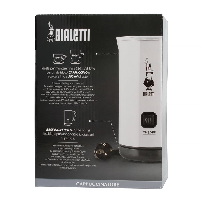 Bialetti Milk Frother MKF02 Bianco