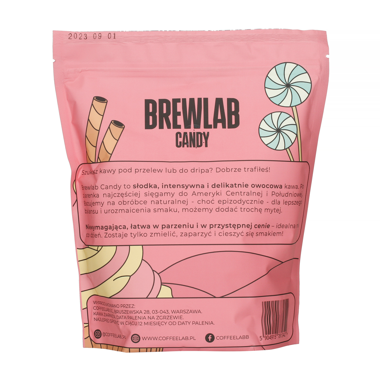 Coffeelab - Brewlab Candy Filter 500g