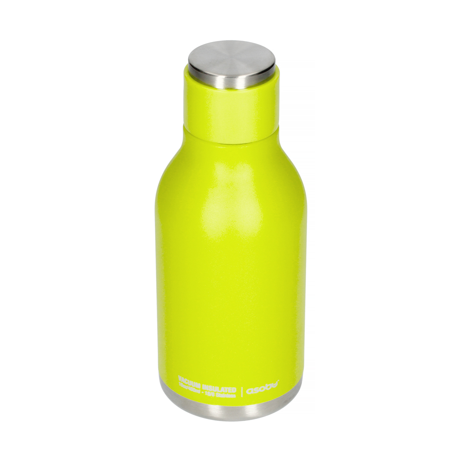 Asobu - Urban Water Bottle Limonkowy - Butelka termiczna 460 ml