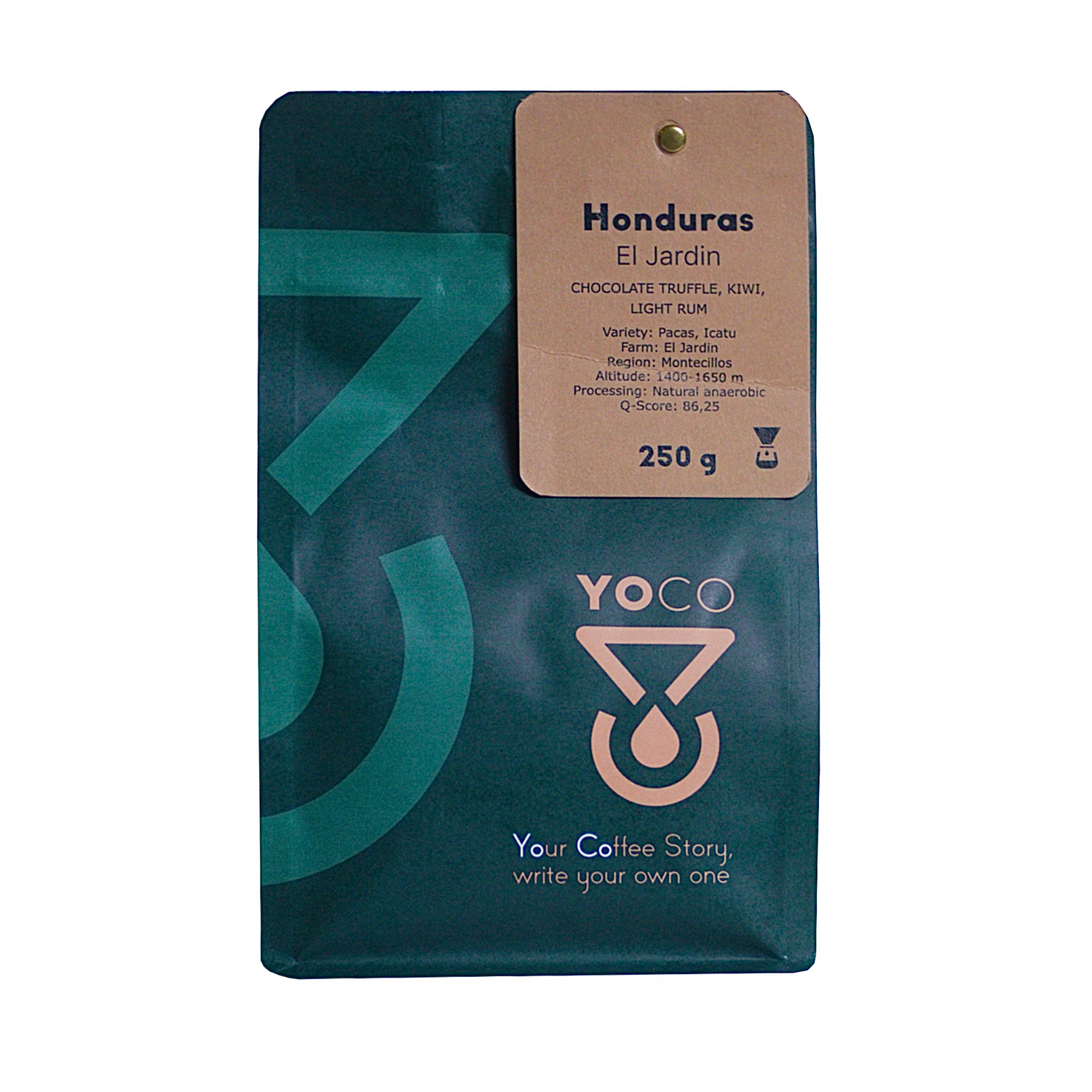 YOCO - Honduras El Jardin Natural Anaerobic Filter 250g