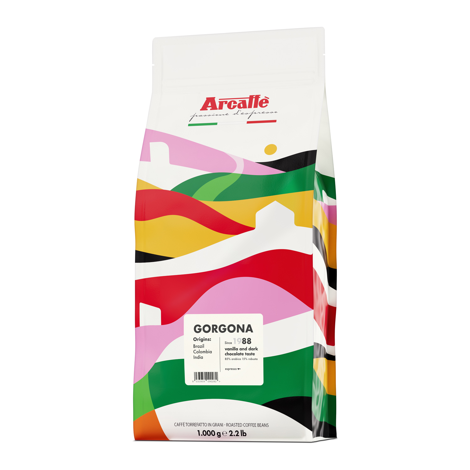 Arcaffe - kawa ziarnista Gorgona 1 kg